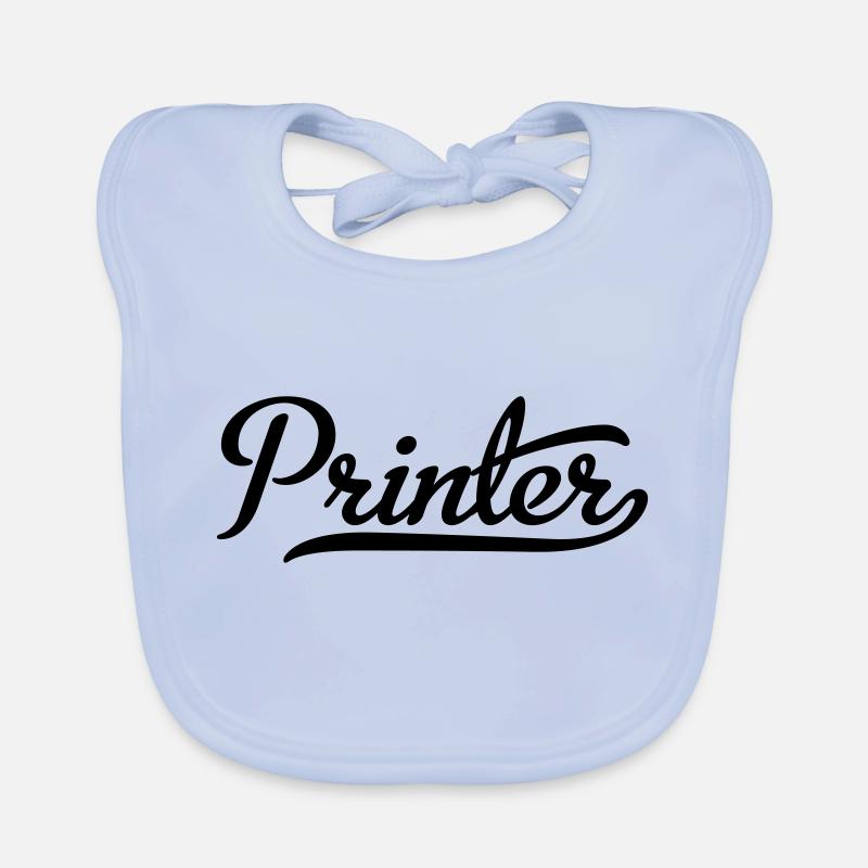 Printer Hagesmække af økologisk bomuld