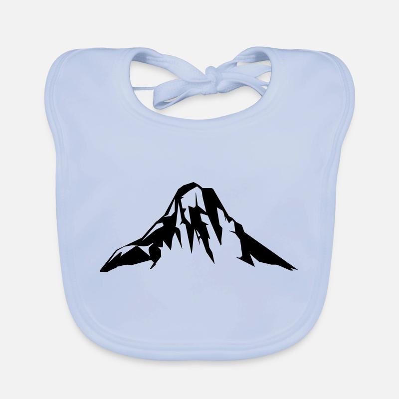 Mountains Mountains Organic Baby Bibs