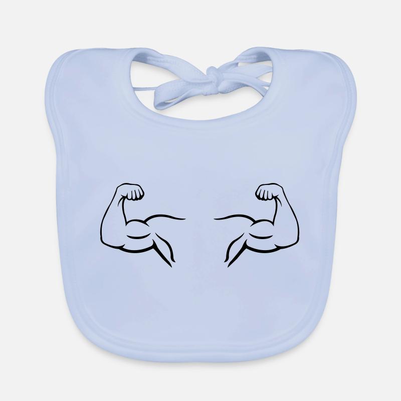 Biceps 2 Organic Baby Bibs