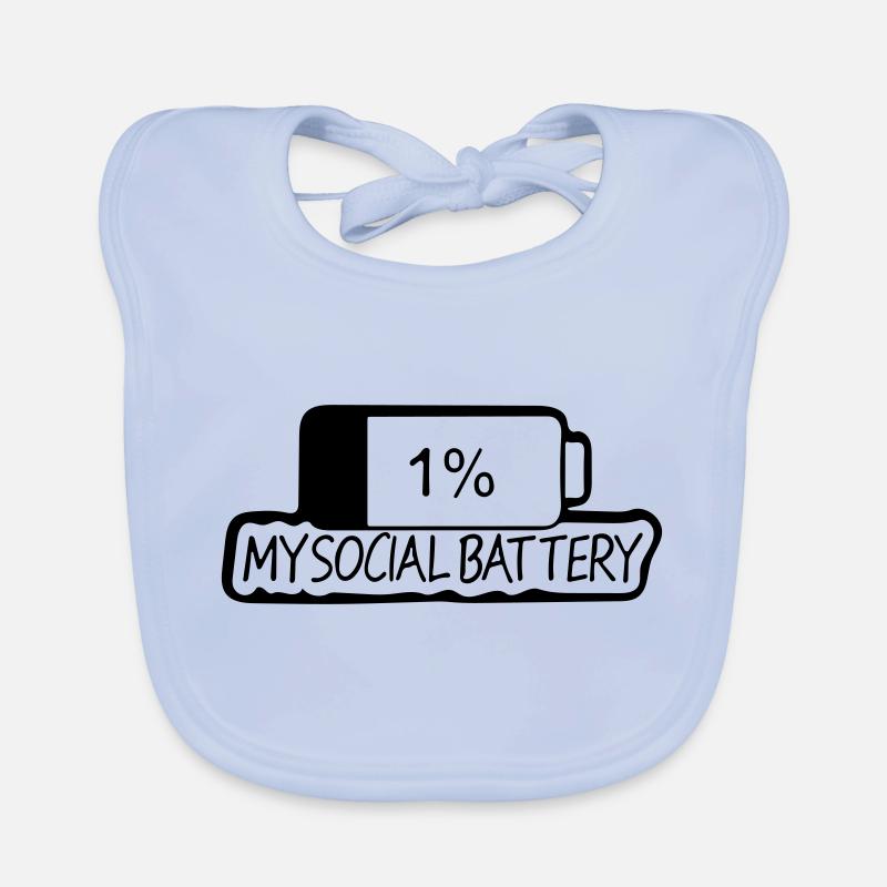 1 meine soziale Batterie Baby Bio-Lätzchen