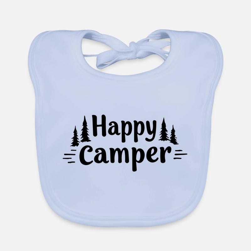 glücklicher Camper Baby Bio-Lätzchen