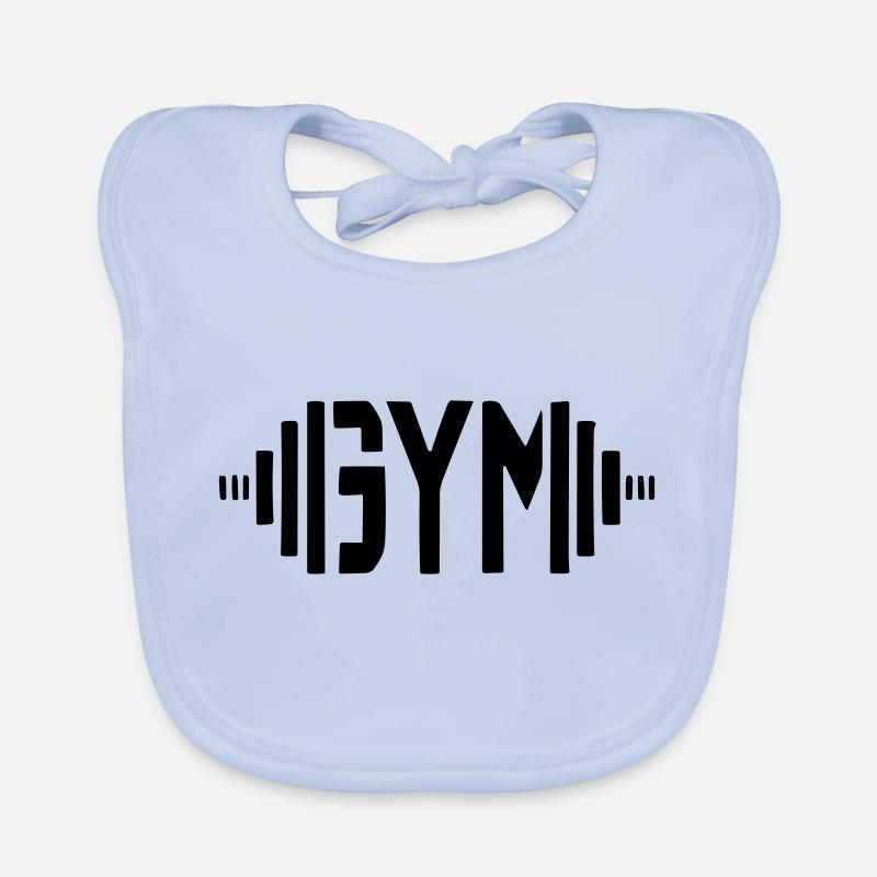 Fitnessstudio Baby Bio-Lätzchen