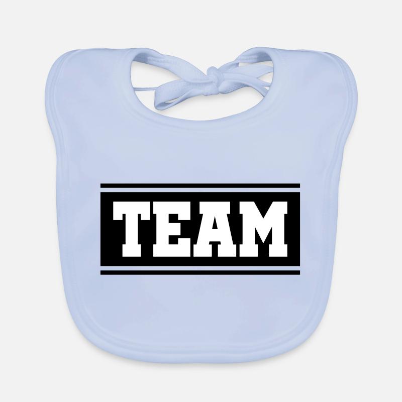 Team Mannschaft Baby Bio-Lätzchen
