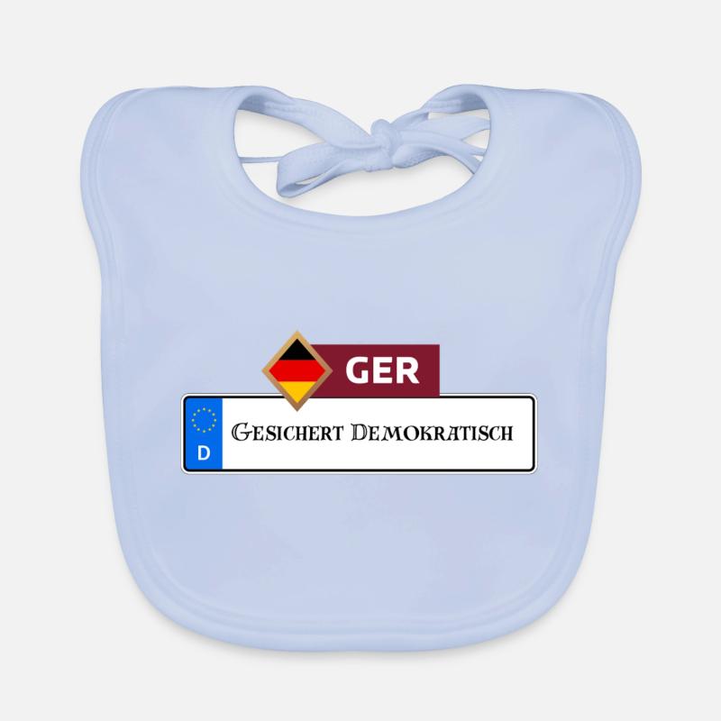 Secured Democratic 2.0 | Gift Organic Baby Bibs