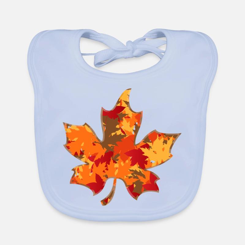 Maple leaf maple leaf Organic Baby Bibs