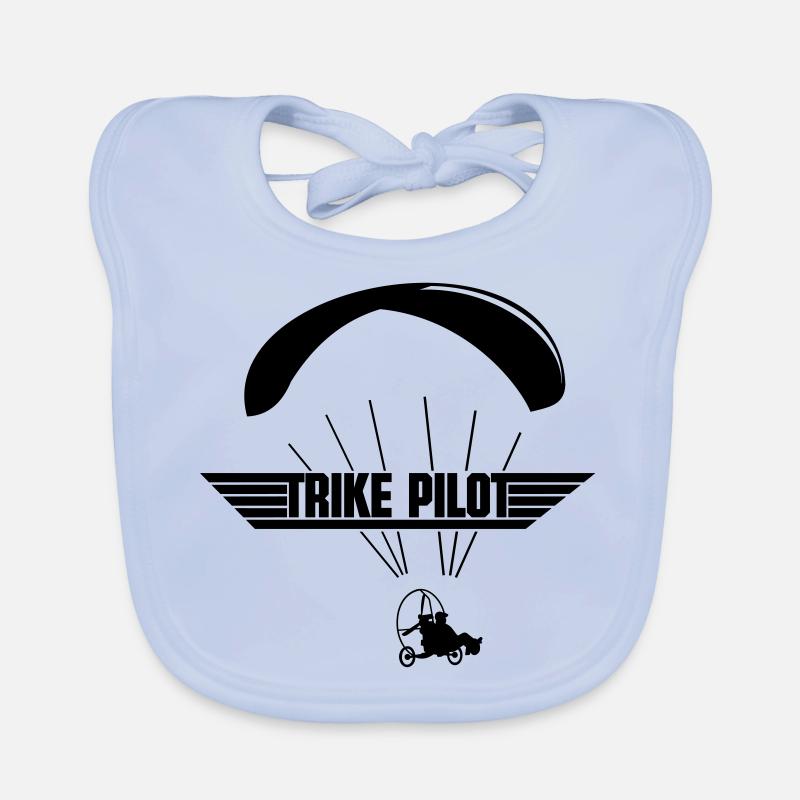 Motorschirm Paramotor Trike Pilot Baby Bio-Lätzchen