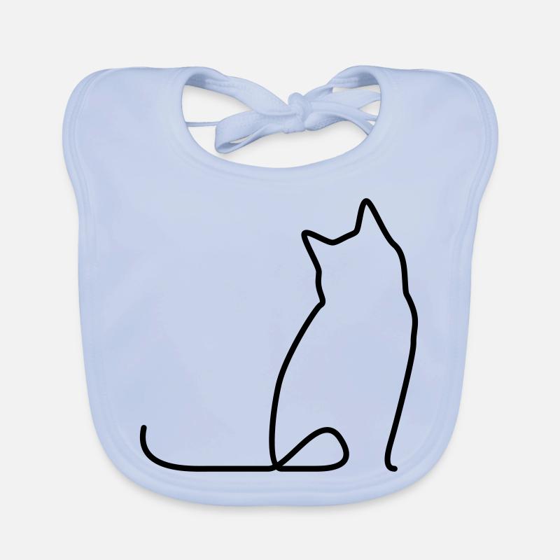 Cat 01 Bavoir bio Bébé