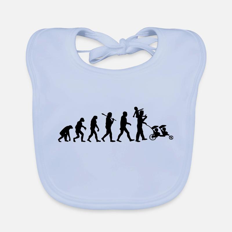 evolution daddy famille nombreuse Bavoir bio Bébé