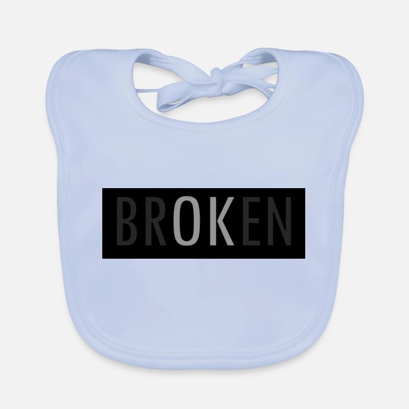 Broken Organic Baby Bibs