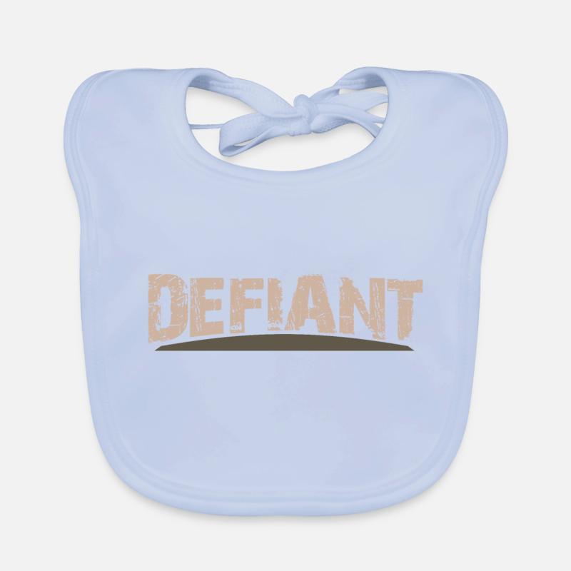 Defiant - Rustic Design Organic Baby Bibs