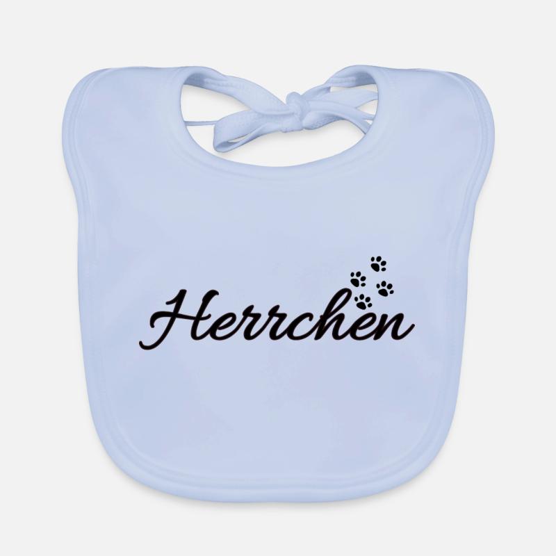 Herrchen einer Katze | Katzenpfoten Baby Bio-Lätzchen