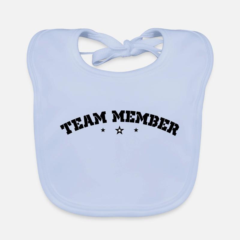 Team Mitglied Baby Bio-Lätzchen