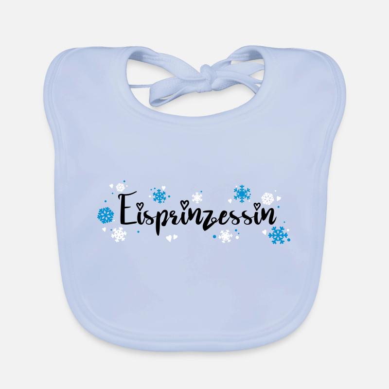 Eisprinzessin Baby Bio-Lätzchen