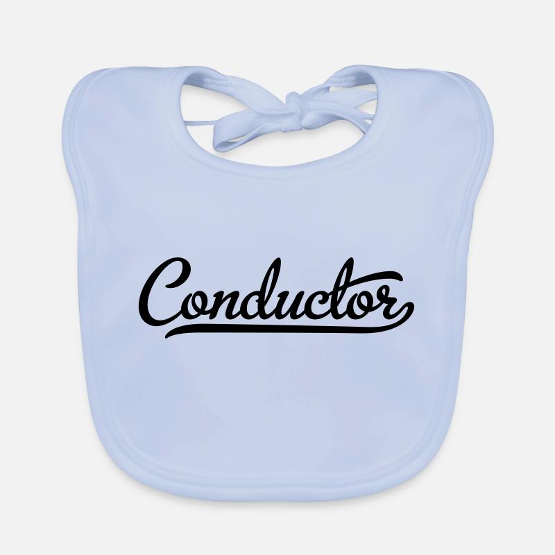 conductor Organic Baby Bibs