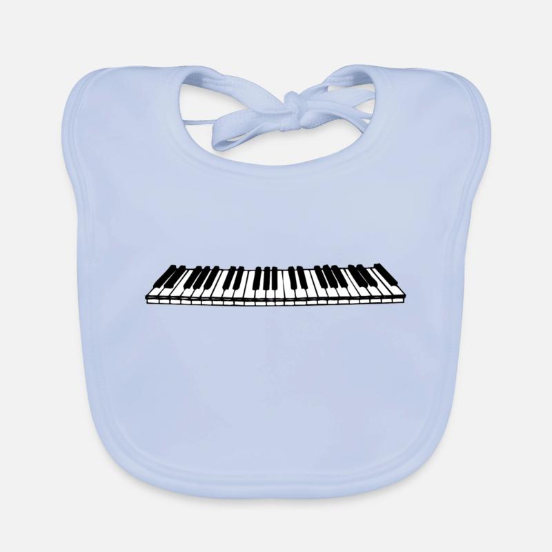 Keyboard Baby Bio-Lätzchen