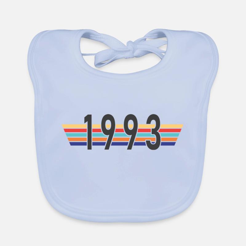 Year 1993 Organic Baby Bibs