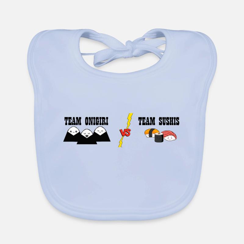 TEAM VS TEAM Bavoir bio Bébé