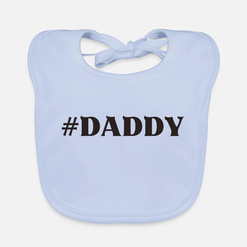 Daddy Dad Papa Vater Papi Lieblingsmensch Baby Bio-Lätzchen