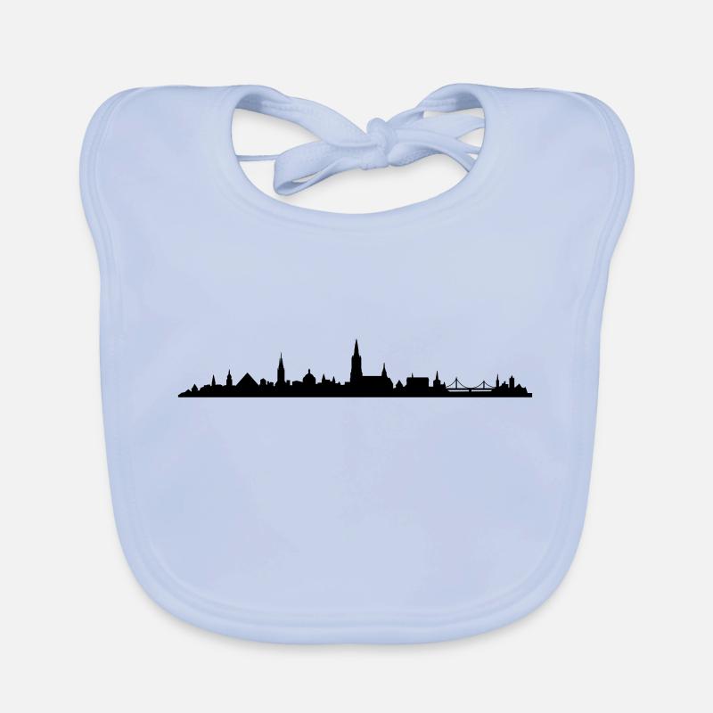 Skyline Ulm Baby Bio-Lätzchen