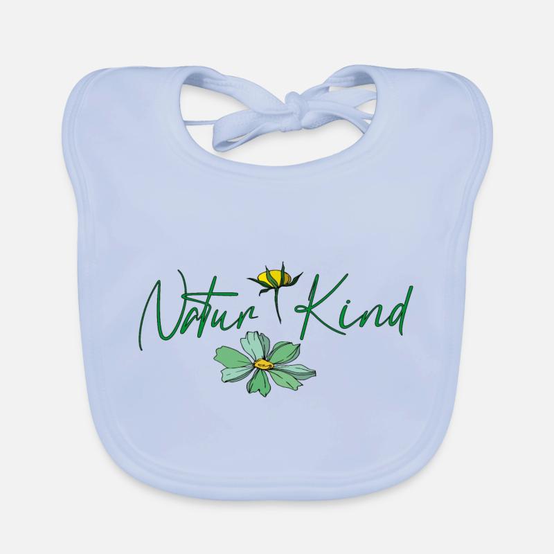 Naturkind, Fleurs Bavoir bio Bébé