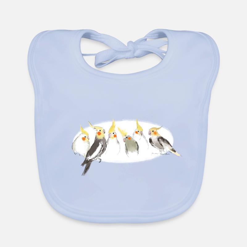Calopsittes Bavoir bio Bébé