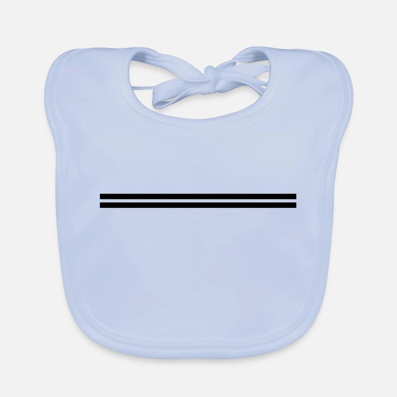 striche Baby Bio-Lätzchen