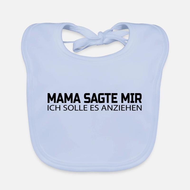 Maman dit drôle et sage : les conseils de mode de maman Bavoir bio Bébé