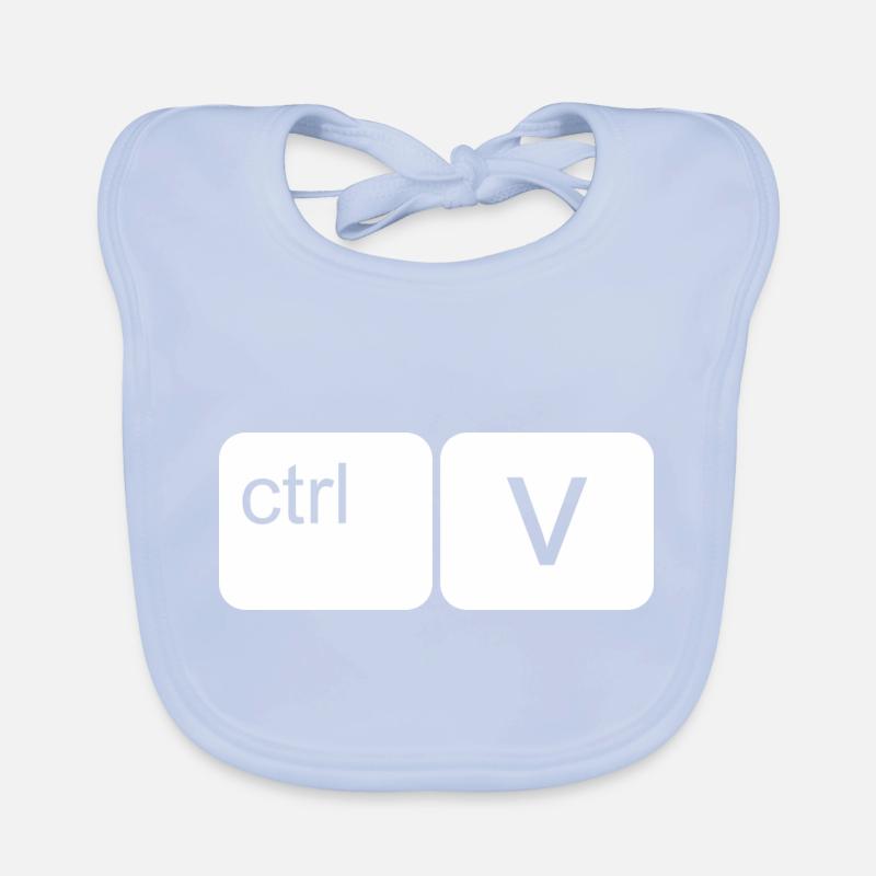 CTRL C FILS Bavoir bio Bébé