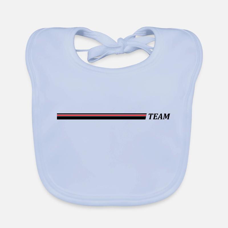 Team Stroke Organic Baby Bibs
