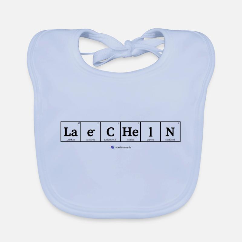 laecheln (helle Stoffe) Baby Bio-Lätzchen