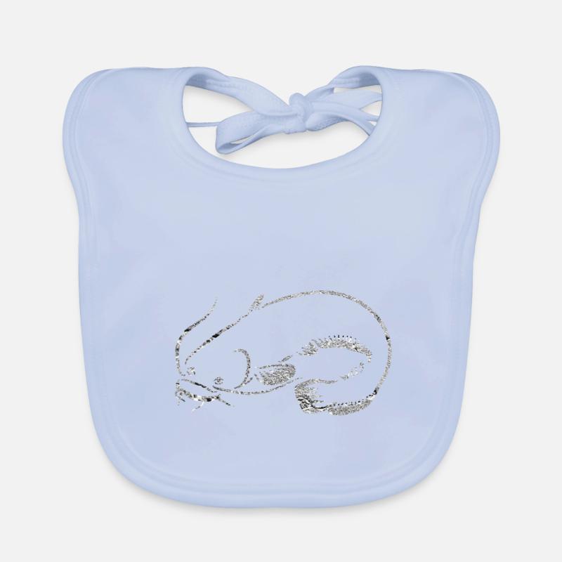 Pêche au poisson-chat Bavoir bio Bébé