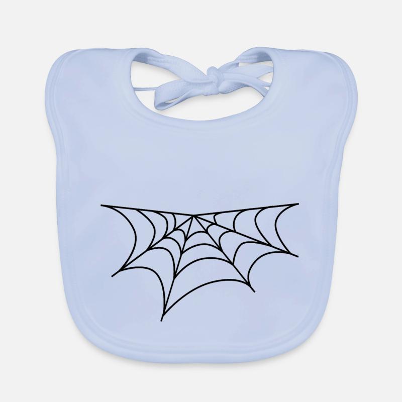 Spider web Organic Baby Bibs