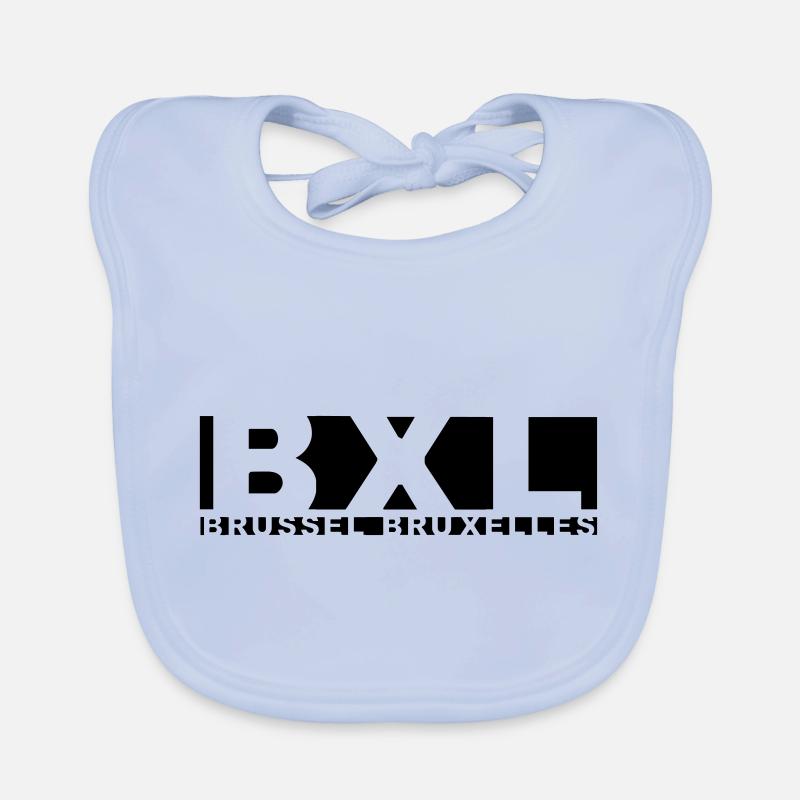 BXL - Brüssel - Brüssel Baby Bio-Lätzchen