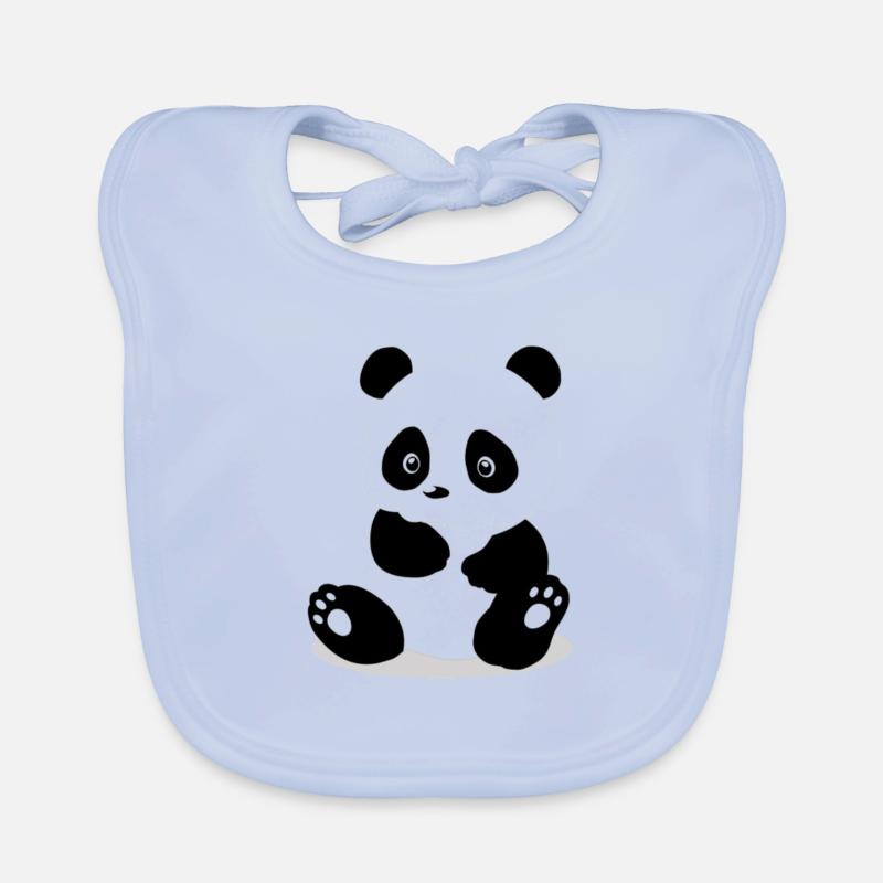 Panda Organic Baby Bibs