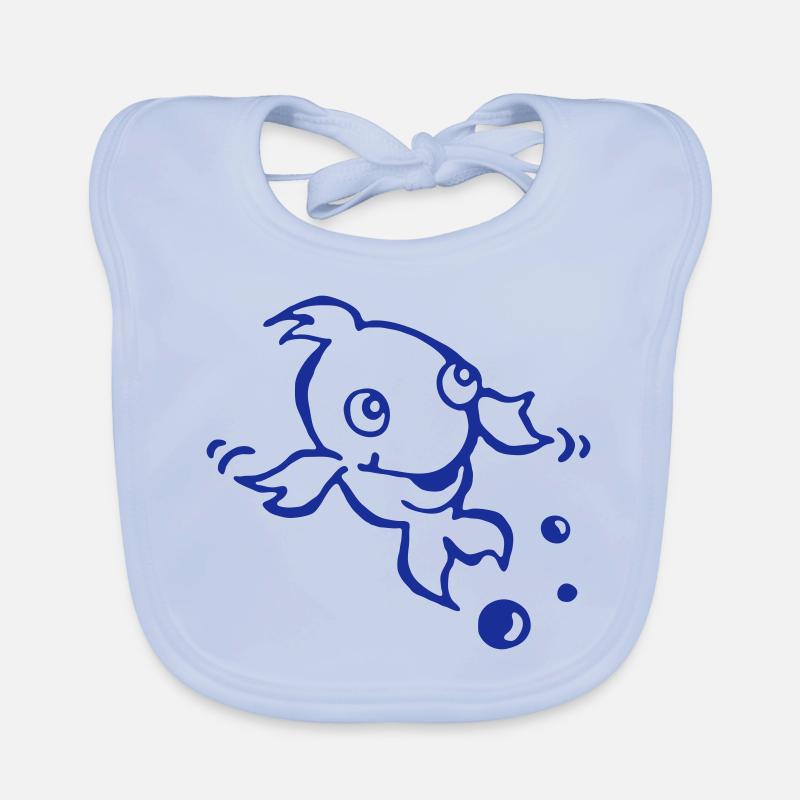 pesce Bavoir bio Bébé