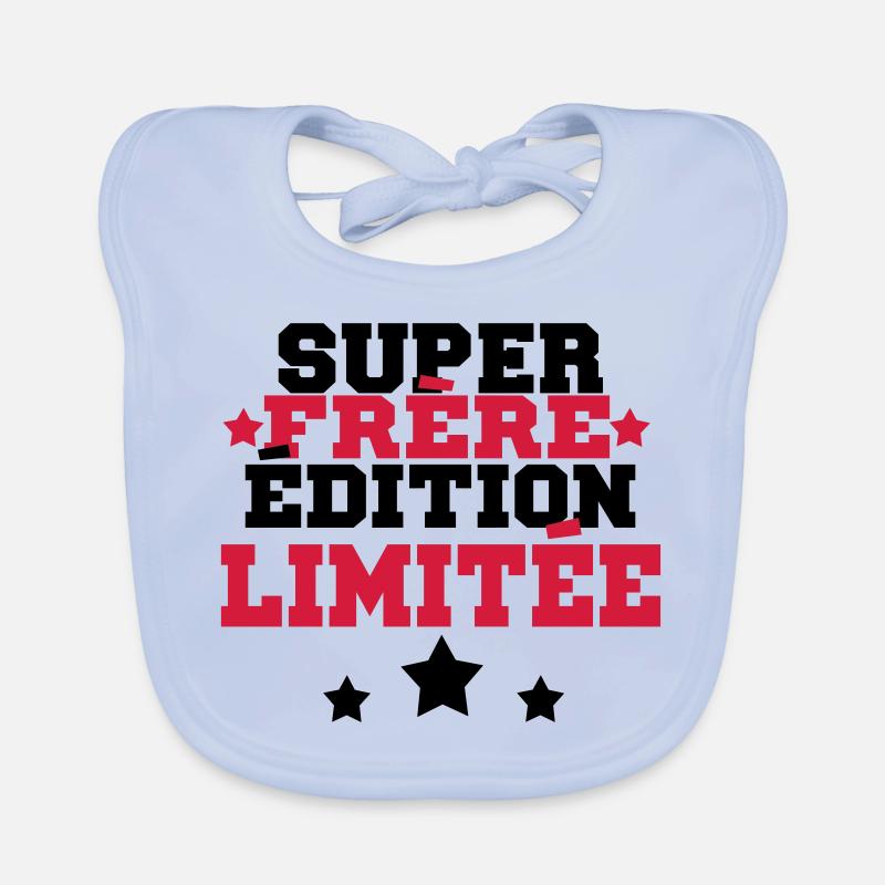 super frère édition limit Bavoir bio Bébé