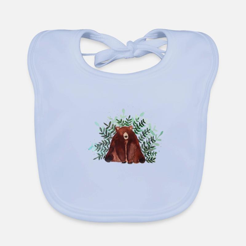 bear Organic Baby Bibs