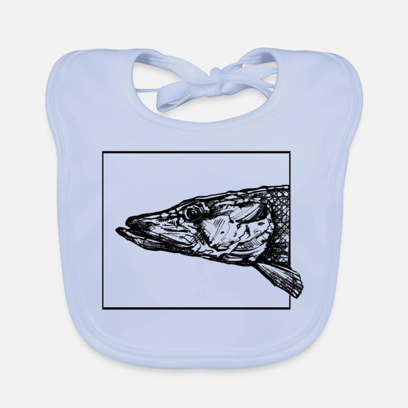 Le brochet Bavoir bio Bébé