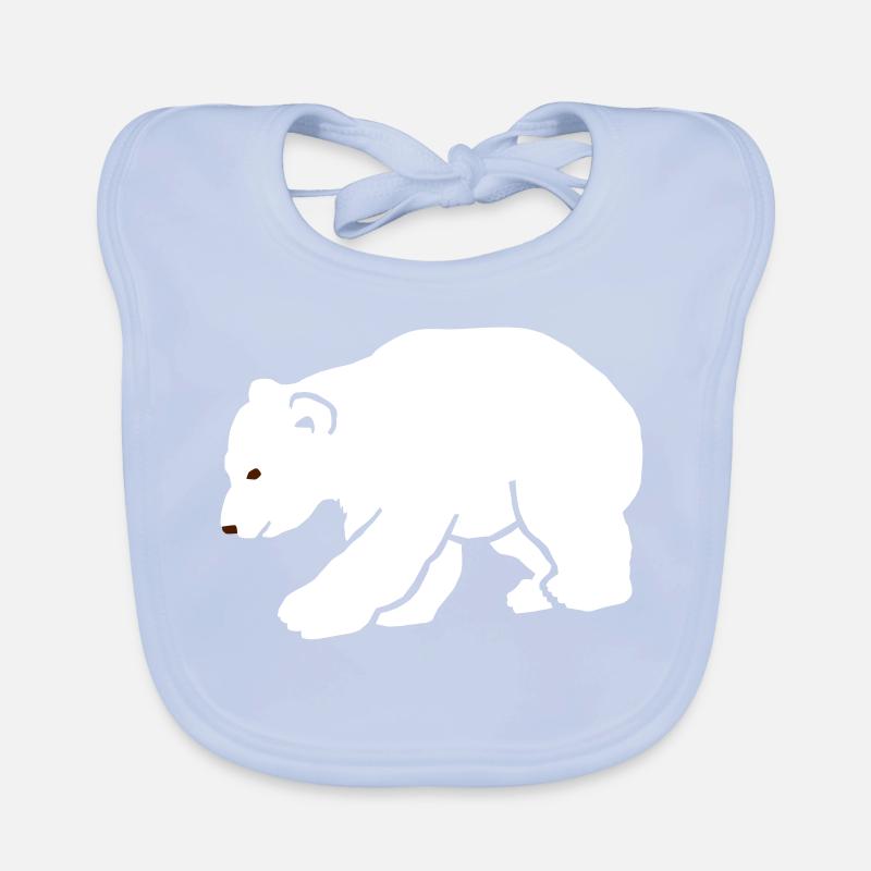 Eisbär Knut Polar Baby Bio-Lätzchen