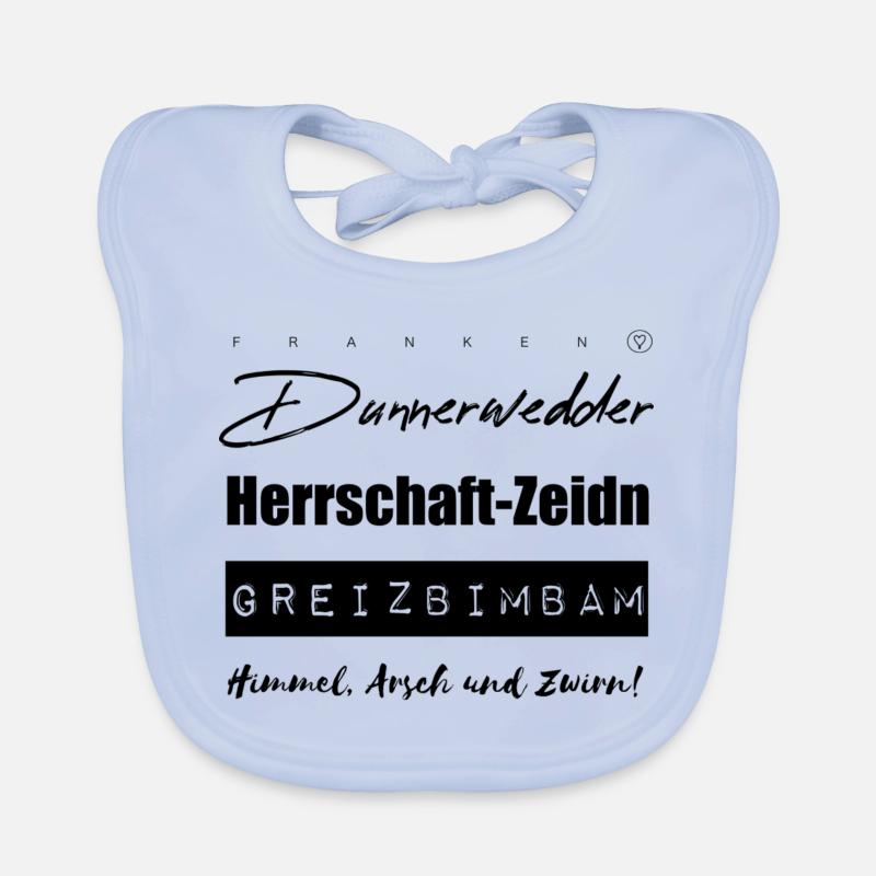 Franken curse Organic Baby Bibs