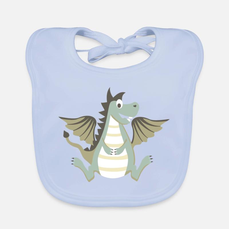 Dragon Dan Baby Bio-Lätzchen