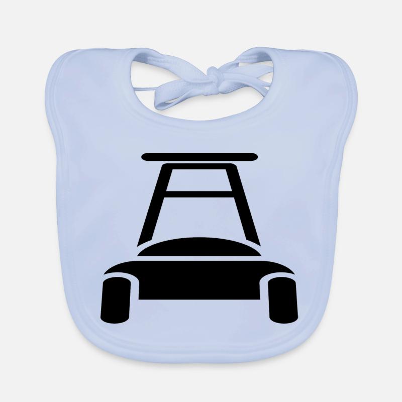 mowing machine Organic Baby Bibs