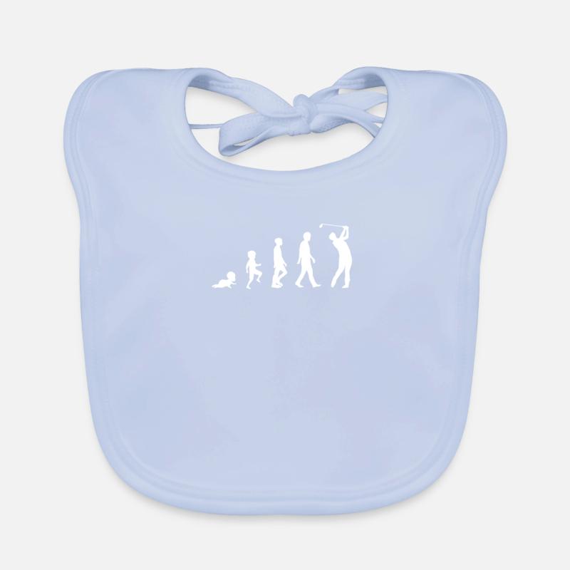 Golfer Golf Golf Ball Organic Baby Bibs