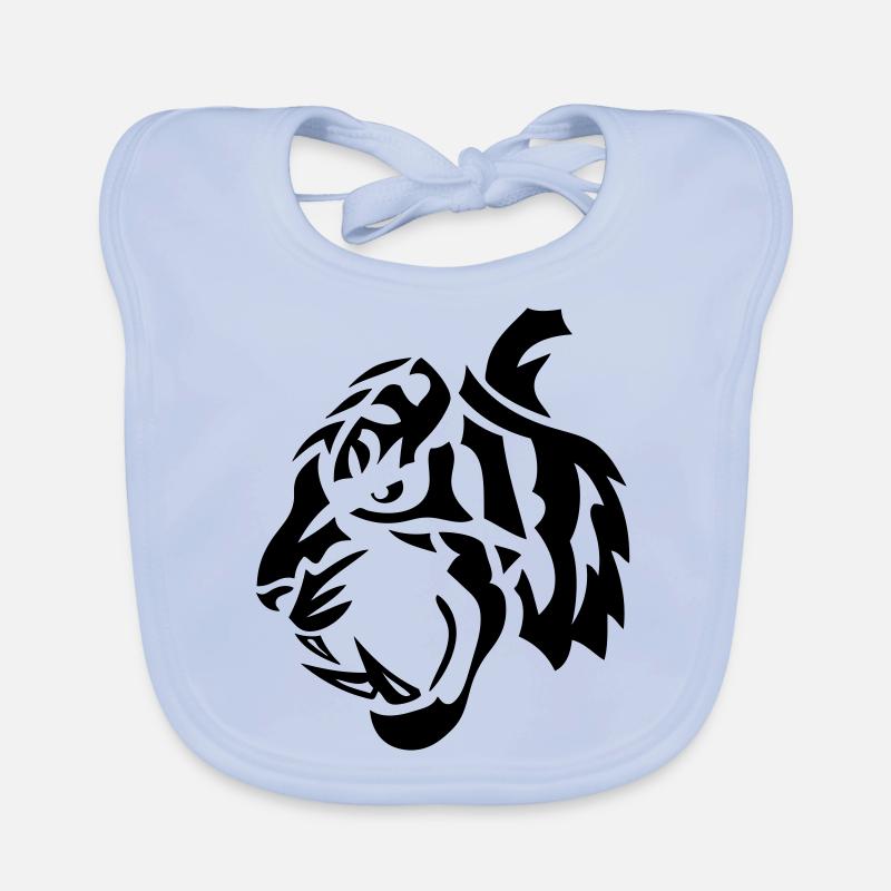 Stammes-Tiger Baby Bio-Lätzchen