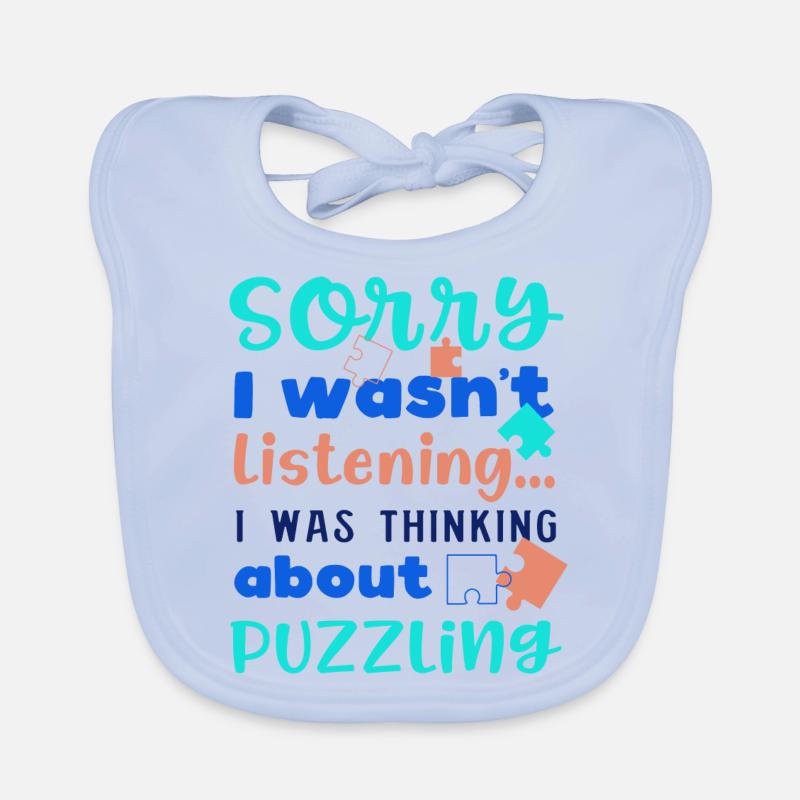 Hobby Puzzler Puzzler-Puzzle mit lustigem Zitat Baby Bio-Lätzchen