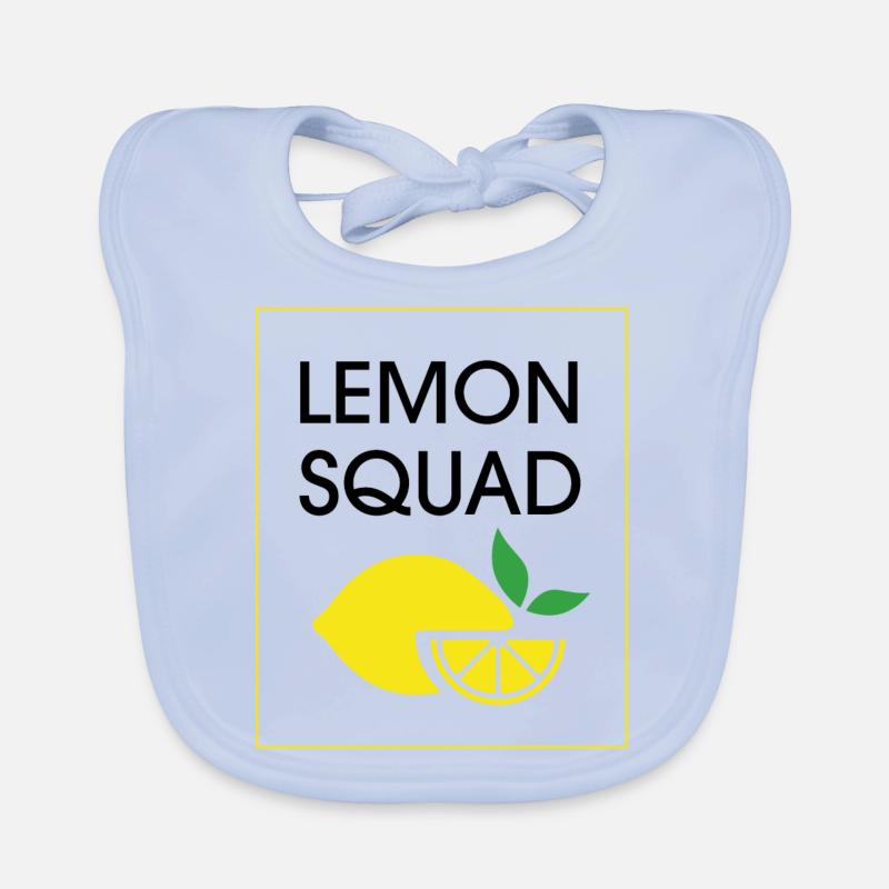 Lemon Squad Jus de citron Agrumes Bavoir bio Bébé
