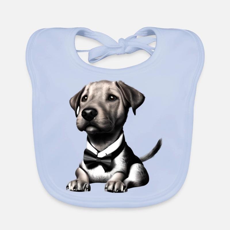 Propriétaire de Labrador Labrador Retriever Chien Chiot Bavoir bio Bébé