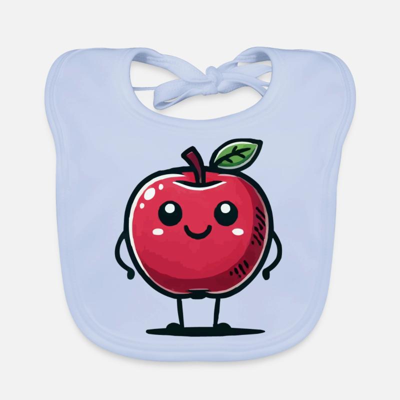 Bande dessinée Apple Bavoir bio Bébé