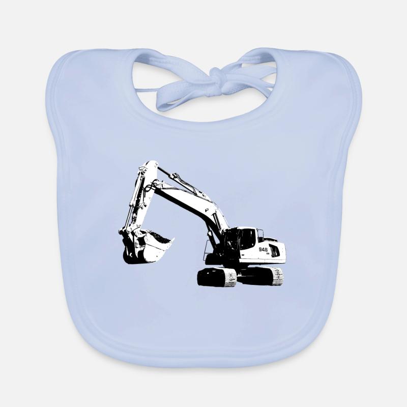 Bagger Baby Bio-Lätzchen