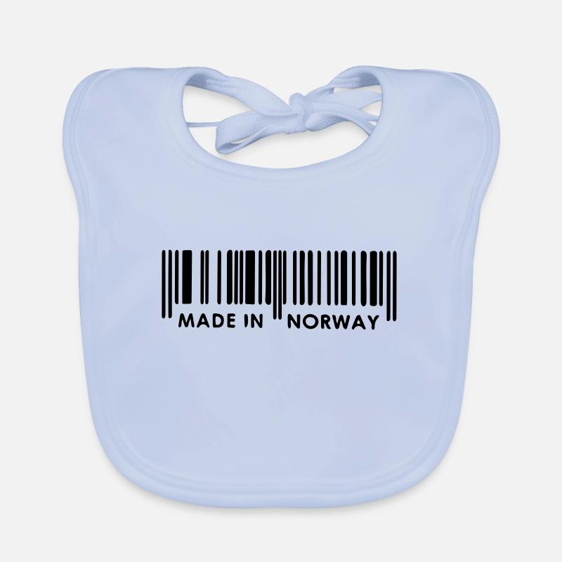 Barcode Made in Norway Baby Bio-Lätzchen